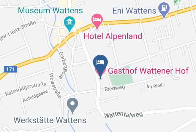 Innsbruck Land - Gasthof Wattener Hof Maps