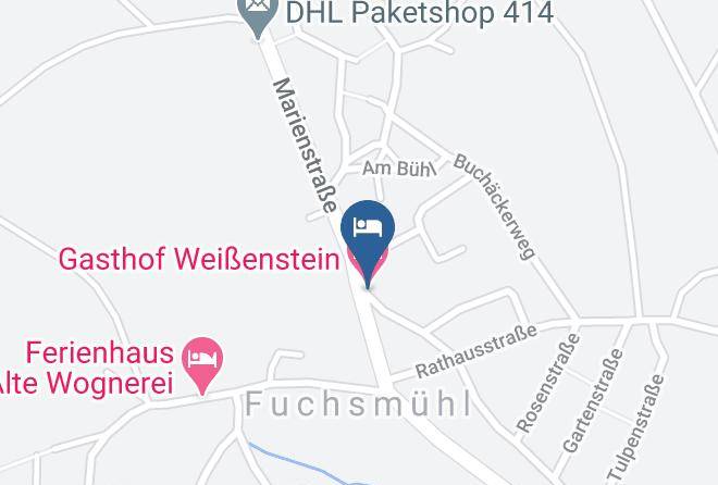 Tirschenreuth - Gasthof Weisenstein Maps