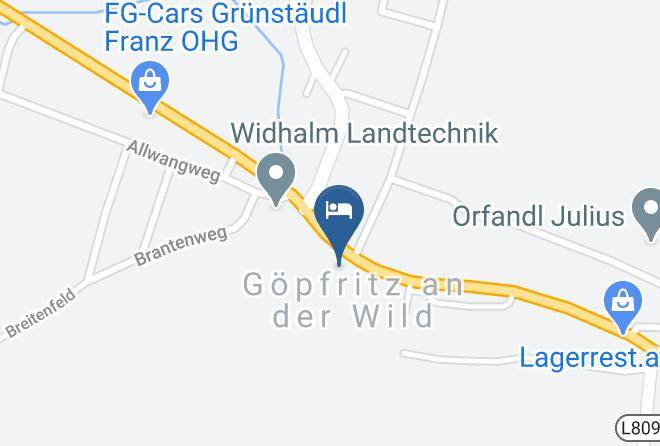 Zwettl - Gasthof Wildrast Maps