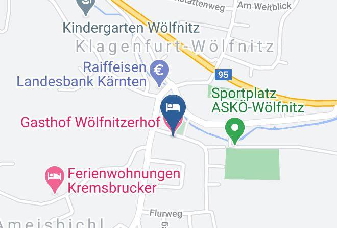 Klagenfurt - Gasthof Wolfnitzerhof Maps