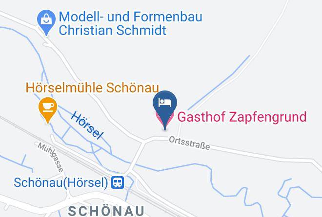 Wartburgkreis - Gasthof Zapfengrund Maps