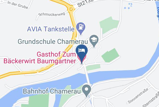 Cham - Gasthof Zum Backerwirt Baumgartner Maps
