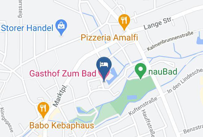 Alb Donau Kreis - Gasthof Zum Bad Maps
