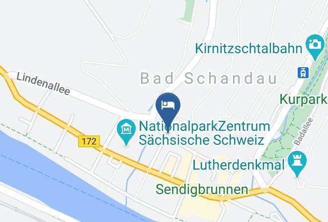 Sachsische Schweiz Osterzgebirge - Gasthof Zum Baren Maps