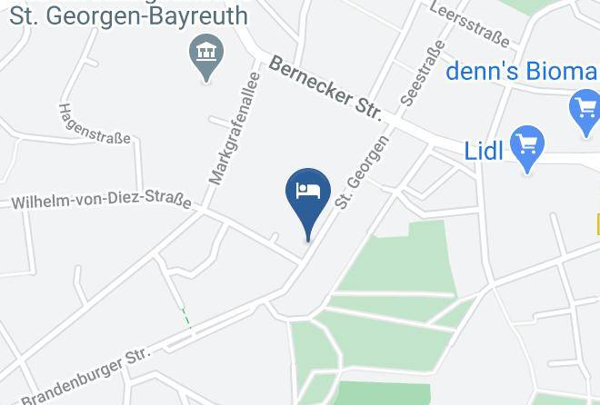 Bayreuth - Gasthof Zum Brandenburger Hotels Maps