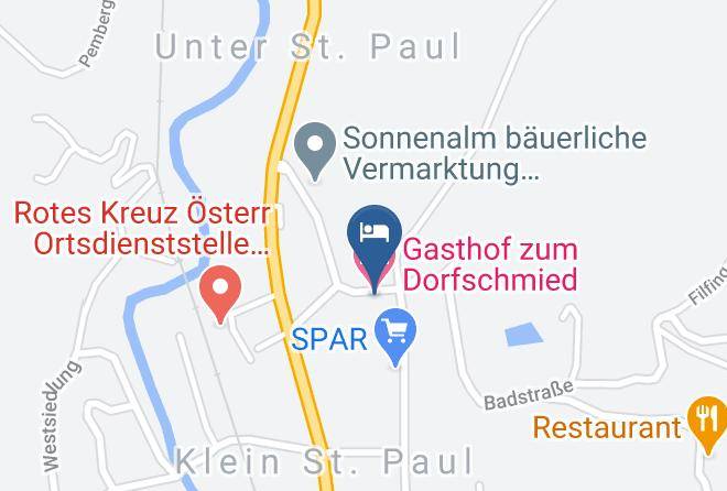 Sankt Veit An Der Glan - Gasthof Zum Dorfschmied Maps