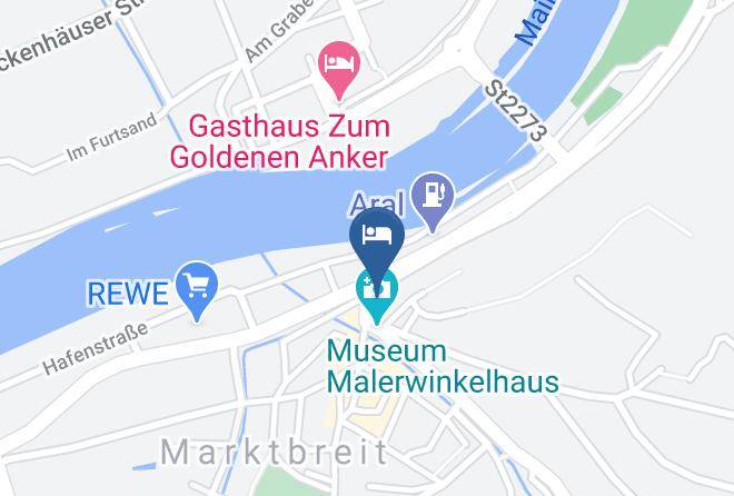 Kitzingen - Gasthof Zum Goldenen Schiff Maps