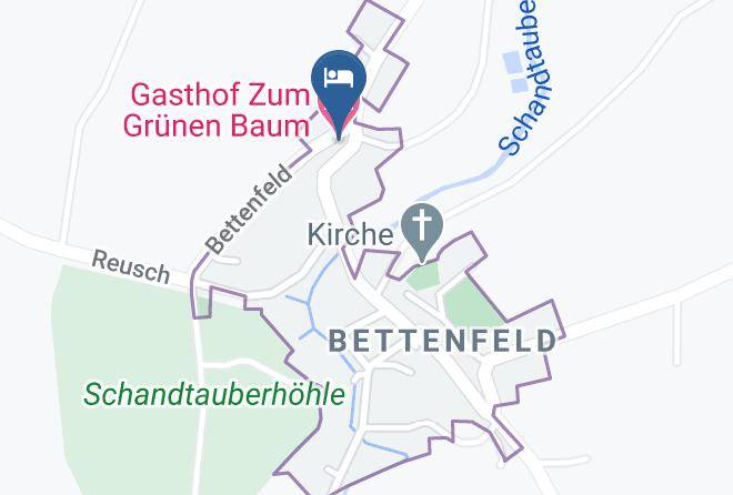 Ansbach - Gasthof Zum Grunen Baum Maps