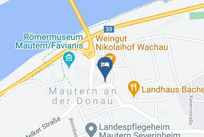 Krems Land - Gasthof Zum Grunen Baum Maps