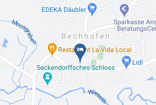 Ansbach - Gasthof Zum Hirschen Maps