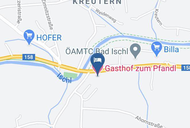 Gmunden - Gasthof Zum Pfandl Maps