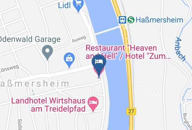 Neckar Odenwald Kreis - Restaurant Heaven And Hell Hotel Zum Ritter Maps
