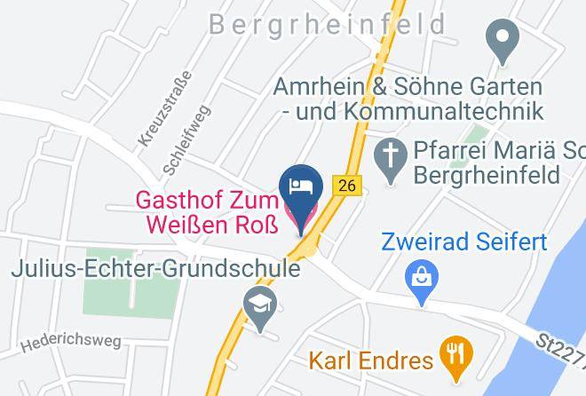Schweinfurt - Gasthof Zum Weisen Ros Maps