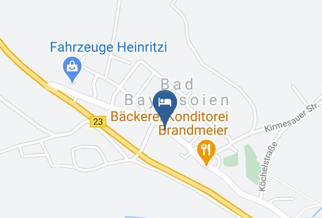 Garmisch Partenkirchen - Gasthof Zum Weisen Ros Kg Maps