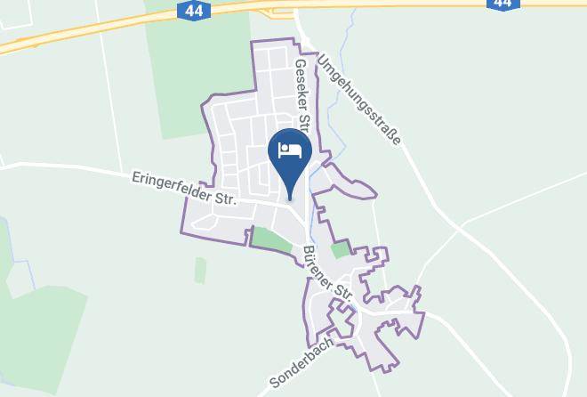 Paderborn - Gasthof Zunft Stube Maps