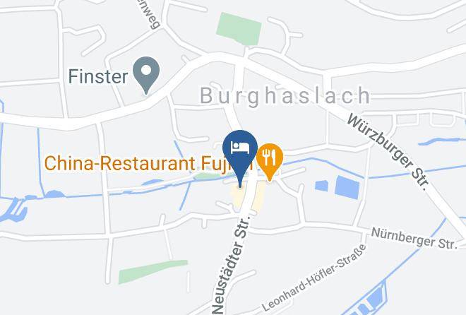 Neustadt An Der Aisch Bad Windsheim - Gasthof Zur Krone Maps