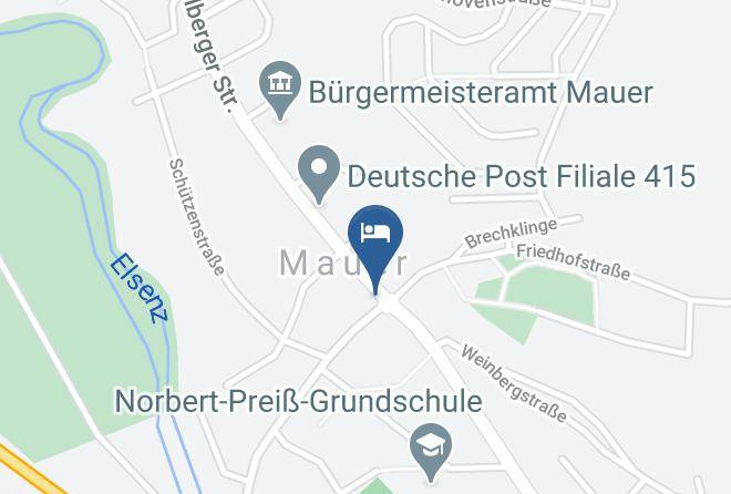 Rhein Neckar Kreis - Gasthof Zur Krone Post Maps