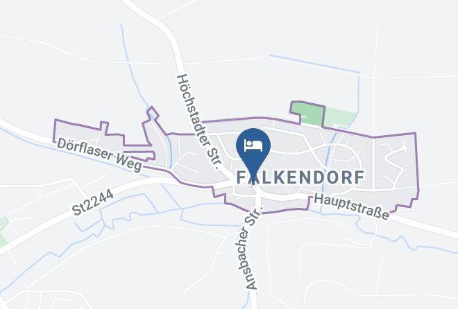 Erlangen Hochstadt - Gasthof Zur Post Falkendorf Maps
