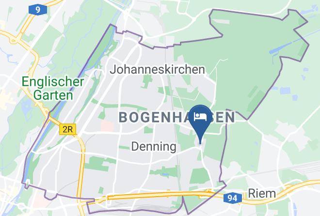 Munich District - Gasthof Zur Post Hotel Und Biergarten Munchen Daglfing Maps