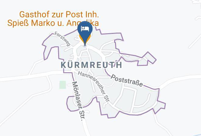 Amberg Sulzbach - Gasthof Zur Post Inh Spies Marko U Angelika Maps