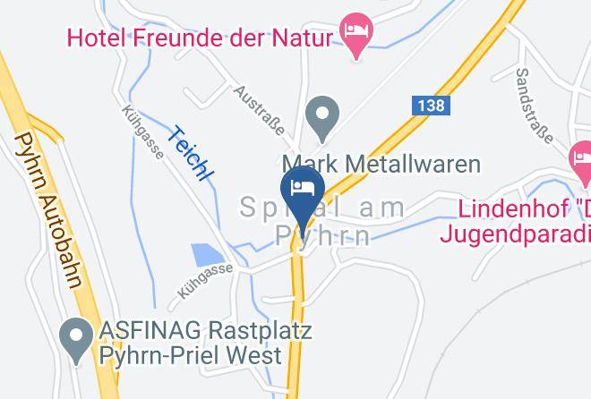 Gasthof Zur Post Map - Upper Austria - Kirchdorf An Der Krems