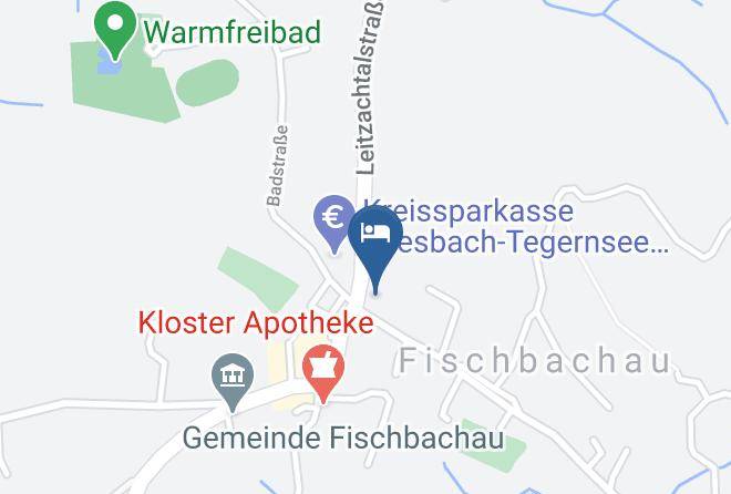 Miesbach - Gasthof Zur Post Nikolaus Fuchs Ek Maps