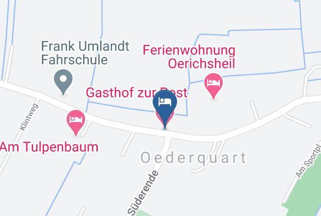 Stade - Gasthof Zur Post Maps