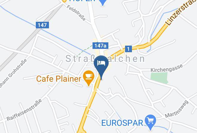Salzburg Umgebung - Gasthof Zur Post Maps