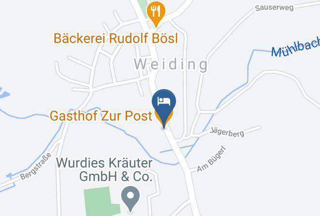 Schwandorf - Gasthof Zur Post Maps
