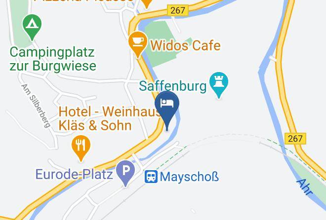 Ahrweiler - Gasthof Zur Saffenburg Maps