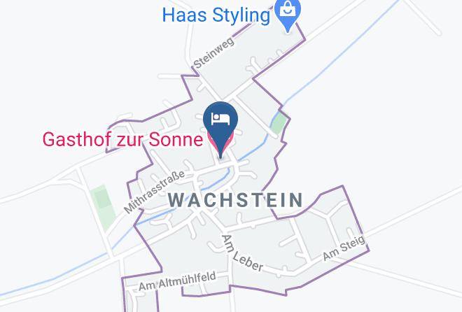 Weisenburg Gunzenhausen - Gasthof Zur Sonne Maps