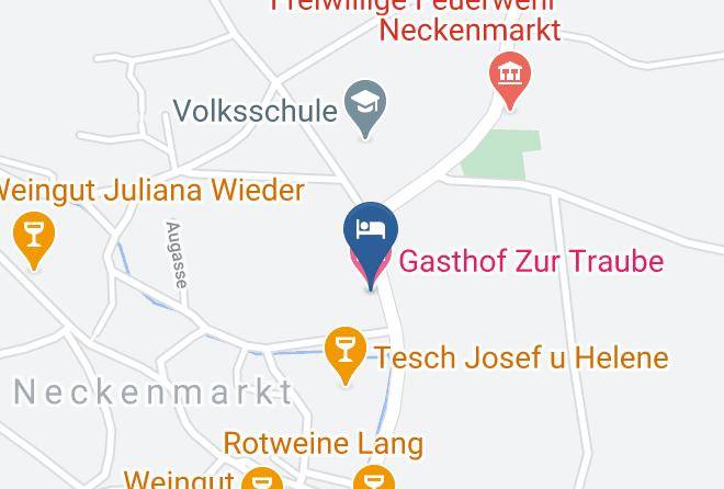 Oberpullendorf - Gasthof Zur Traube Maps