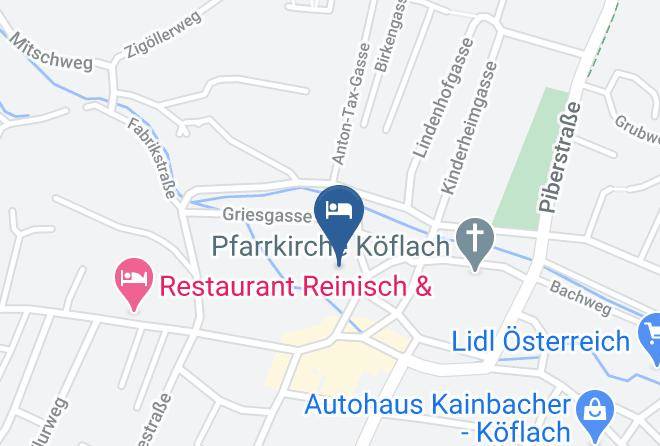 Voitsberg - Gasthof Zur Weinlaube Maps