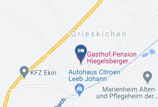 Grieskirchen - Gasthof Pension Hiegelsberger Geswagner Maps