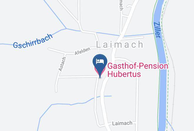 Schwaz - Gasthof Pension Hubertus Maps