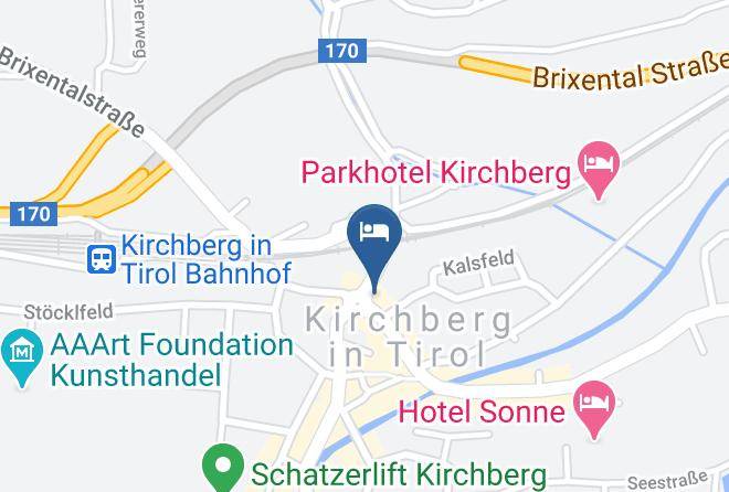 Kitzbuhel - Gasthof Restaurant Kalswirt Maps