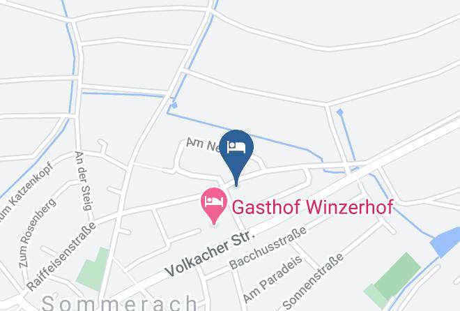 Kitzingen - Gaststatte Bocksbeutelherberge W Henke Maps