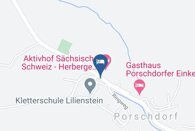 Sachsische Schweiz Osterzgebirge - Gaststatte Erbgericht Maps
