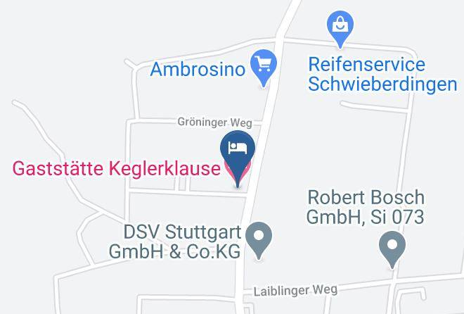Ludwigsburg - Gaststatte Keglerklause Maps