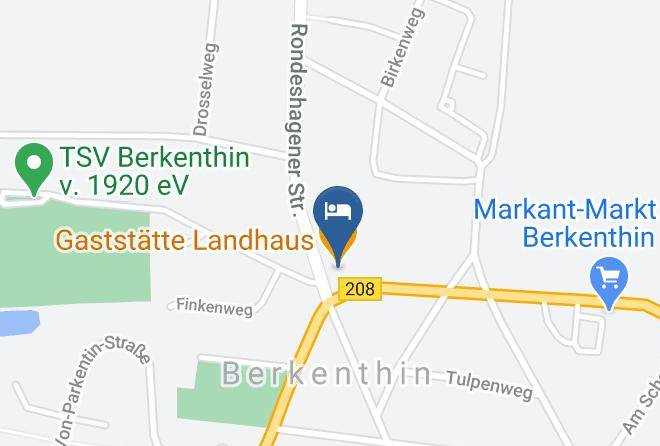 Herzogtum Lauenburg - Gaststatte Landhaus Maps