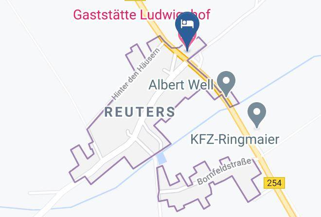 Vogelsbergkreis - Gaststatte Ludwigshof Maps