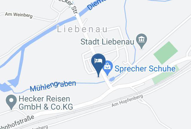 Kassel - Gaststatte Pension Diemelstube Liebenau Maps