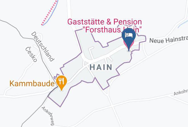 Gorlitz - Gaststatte & Pension Forsthaus Hain Maps