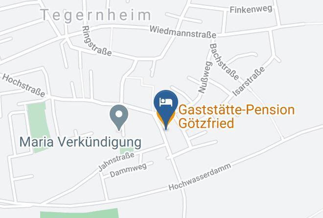 Regensburg - Gaststatte Pension Gotzfried Maps