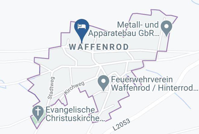 Hildburghausen - Gaststatte & Pension Horst Lindner Maps