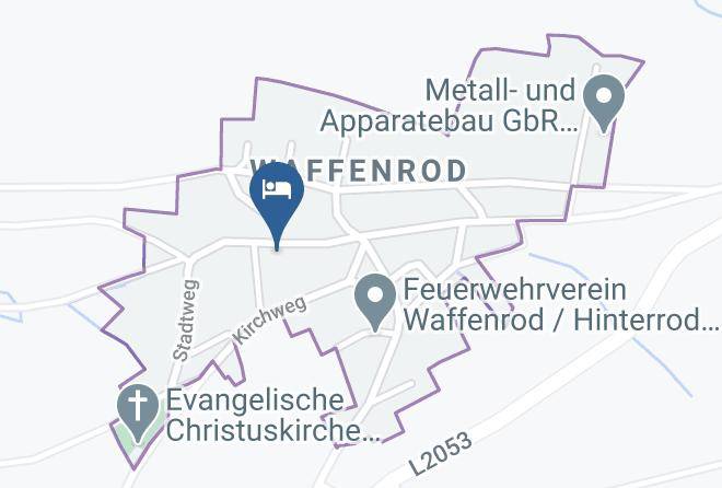 Hildburghausen - Gaststatte Pension Lindenhof Maps