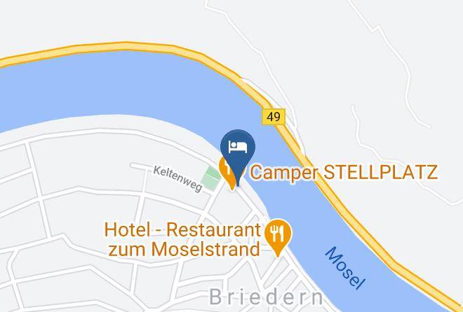 Cochem Zell - Gaststatte Rebstock Maps