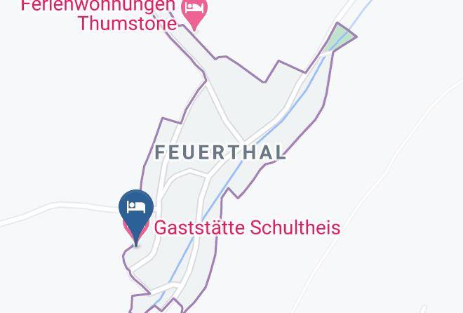Bad Kissingen - Gaststatte Schultheis Maps