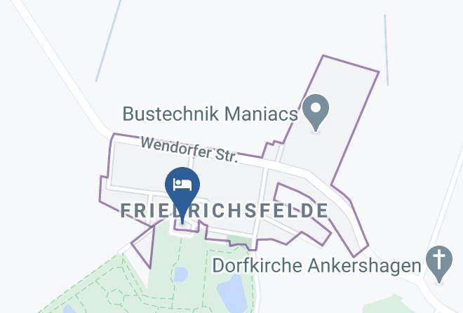 Mecklenburgische Seenplatte - Gaststatte Und Cafe Zum Storchennest Im Gutshaus Friedrichsfelde Ot Maps