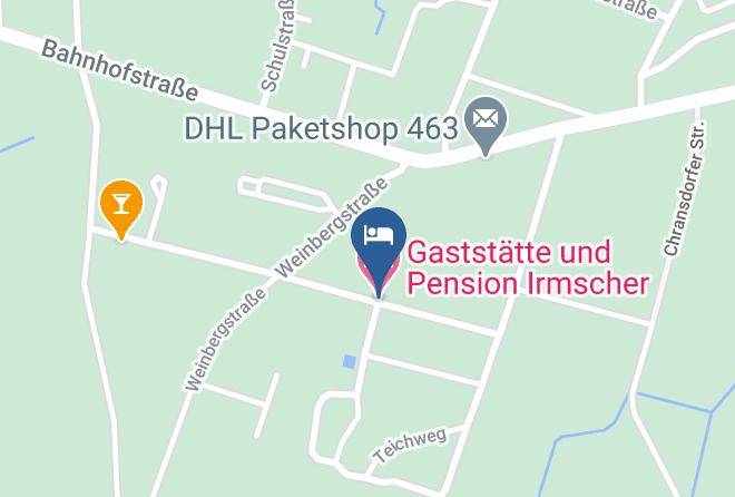 Oberspreewald Lausitz - Gaststatte Und Pension Irmscher Maps